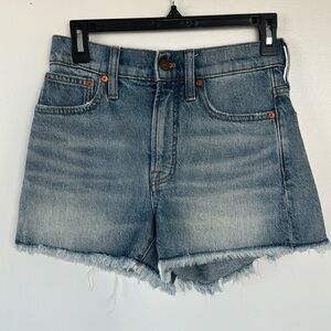 Madewell The Perfect Jean short